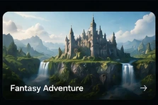 Fantasy island concept art